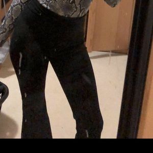 Fashion Nova black work pants